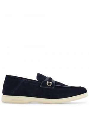 Seemisnahksed loafer-kingad Ferragamo sinine
