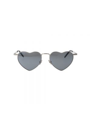 Okulary przeciwsłoneczne w geometryczne wzory w serca Saint Laurent