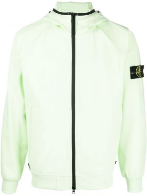 Huva lång jacka Stone Island grön