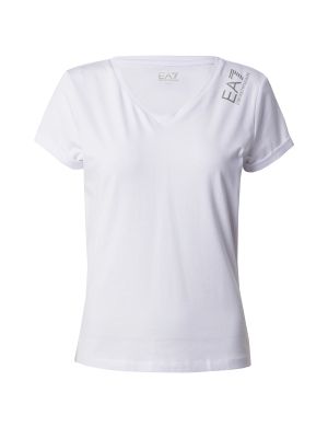 T-shirt Ea7 Emporio Armani bianco
