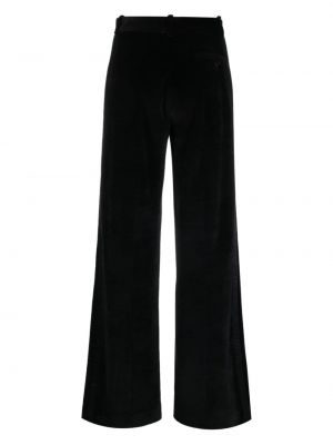 Pantalon en velours côtelé en velours Circolo 1901 noir