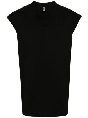 T-shirt sans manches Thom Krom noir