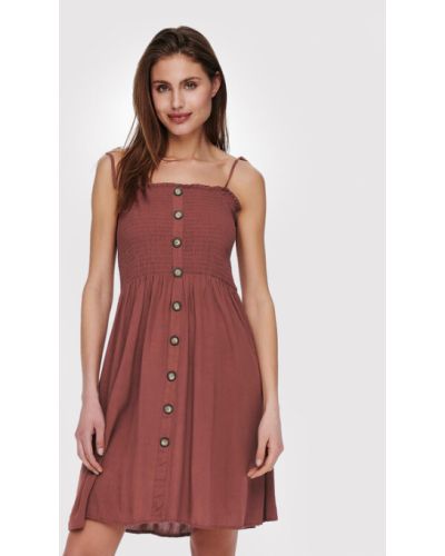 Kleid Only braun
