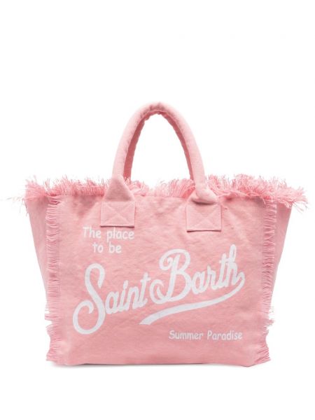 Shopper kabelka Mc2 Saint Barth růžová