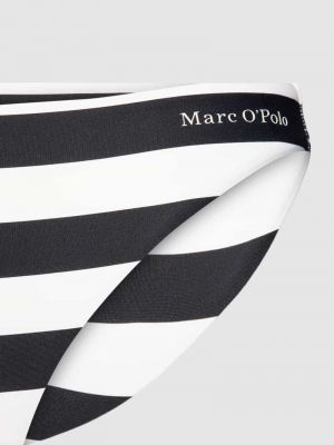 Bikini w paski Marc O'polo czarny