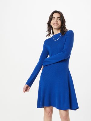 Плетена плетена рокля Lindex синьо