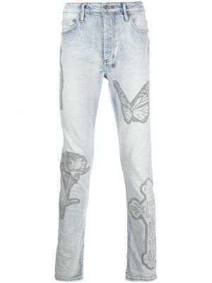 Skinny jeans Ksubi blå