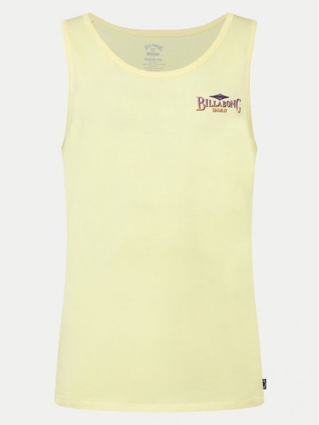 Priliehavé tričko Billabong žltá