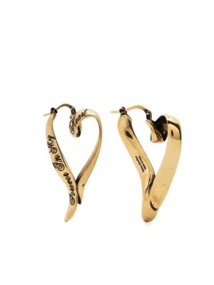 Σκουλαρίκια με μοτίβο καρδιά Acne Studios χρυσό