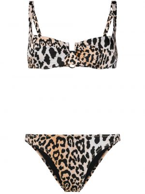 Bikini à imprimé léopard Reina Olga