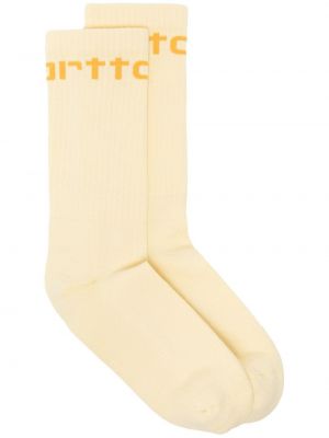 Ponožky Carhartt Wip, žlutá