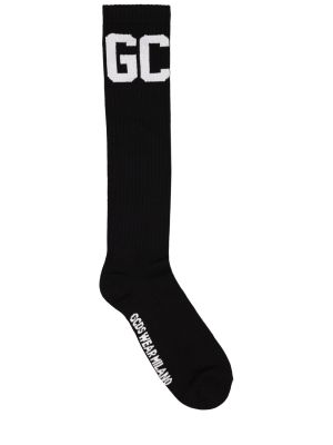 Памучни чорапи Gcds бяло
