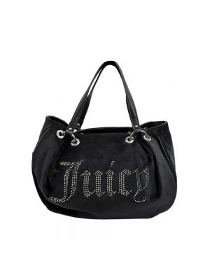 Czarna shopperka Juicy Couture