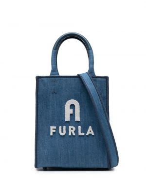 Bevásárlótáska Furla kék