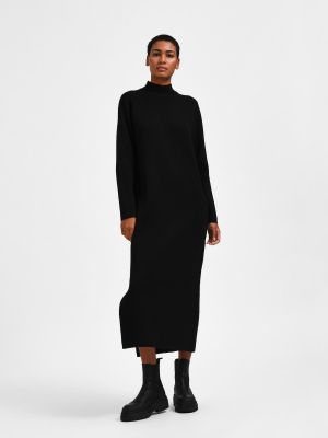 Vestito in maglia Selected Femme nero