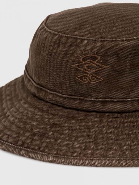 Pamučni šešir Rip Curl smeđa