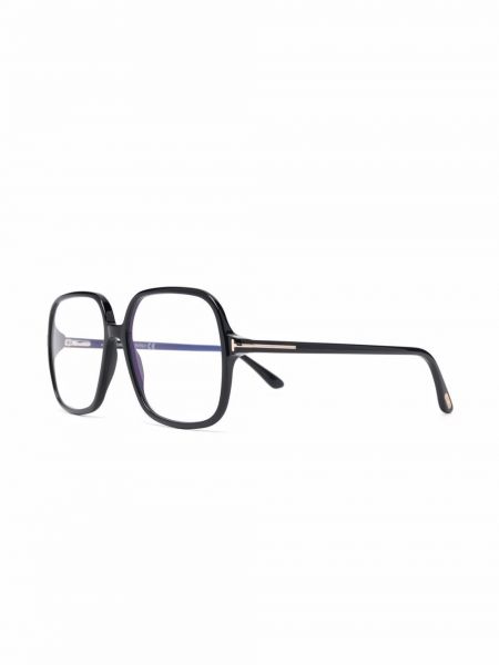 Okulary oversize Tom Ford Eyewear czarne