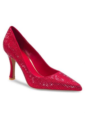 Pantofi cu toc cu toc Eva Minge roșu