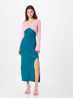 Πλεκτή φόρεμα Olivia Rubin ροζ