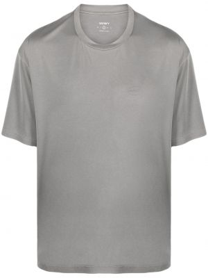 Tričko s okrúhlym výstrihom Satisfy sivá