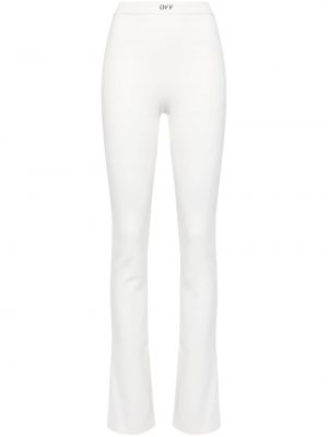 Leggings ausgestellt Off-white weiß