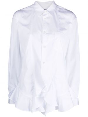Długa koszula bawełniane z długim rękawem Comme Des Garcons Shirt - biały