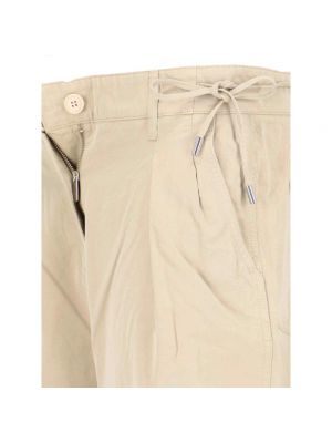 Pantalones de algodón Saks Potts beige