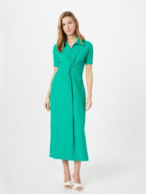 Midi šaty Warehouse zelená