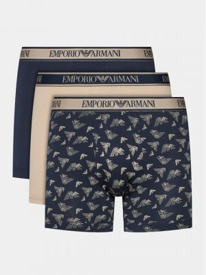 Bokserki Emporio Armani Underwear beżowe