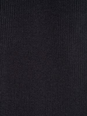 Echarpe en tricot Armani Exchange bleu