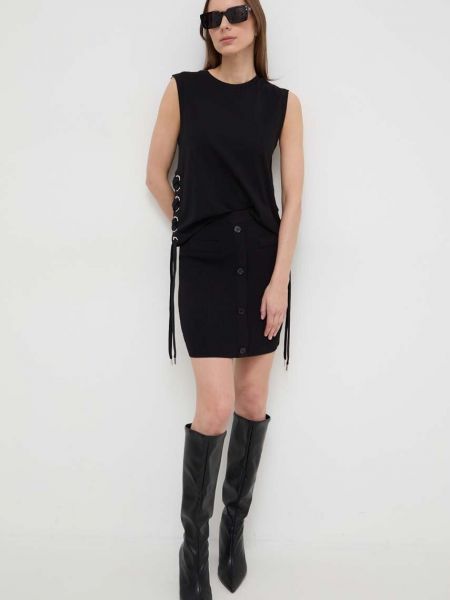 Mini suknja Silvian Heach crna
