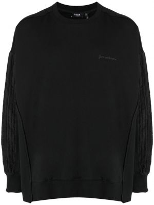 Bluza z przetarciami bawełniana Five Cm czarna