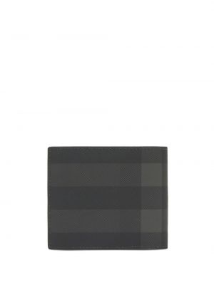 Kostkovaná peněženka Burberry černá