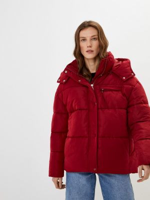 Красная утепленная куртка Vittoria Vicci