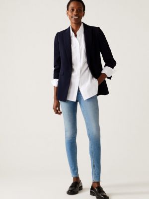 Skinny džíny s vysokým pasem Marks & Spencer