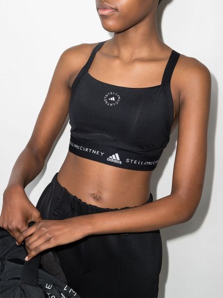 Sportinė liemenėlė Adidas By Stella Mccartney juoda