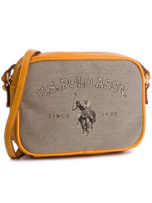Чанта през рамо U.s. Polo Assn. жълто