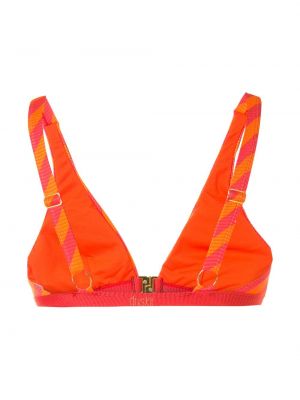 Dryžuotas bikinis Duskii oranžinė