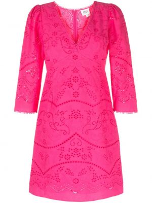 Φόρεμα Marchesa Rosa ροζ