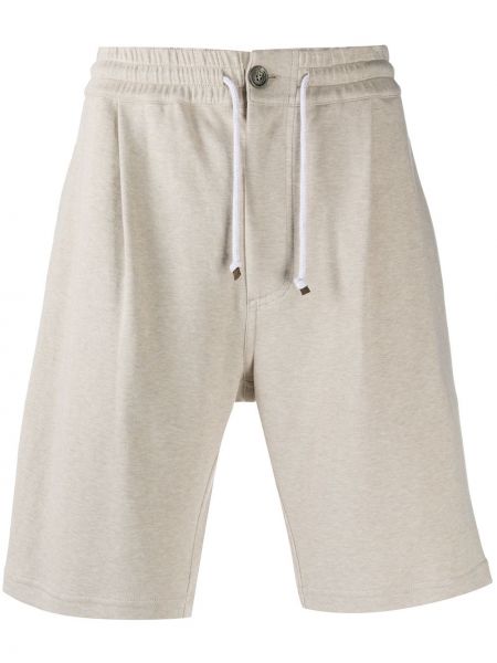 Pantalones cortos deportivos con cordones Brunello Cucinelli