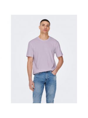 Tricou Only & Sons violet