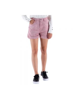 Samt shorts Guess pink