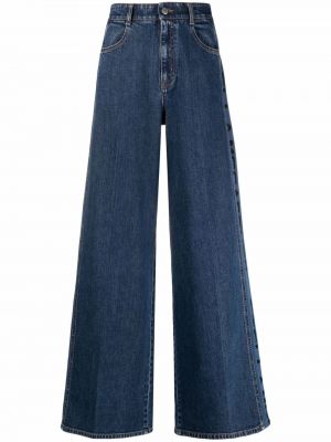 Jeans à imprimé Stella Mccartney bleu