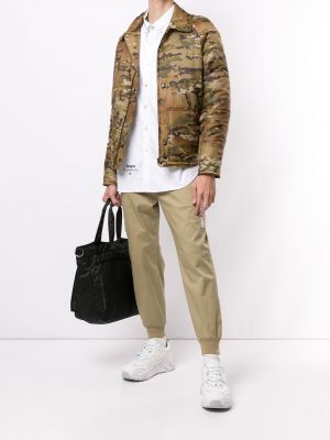 Camisa con botones Aape By *a Bathing Ape® blanco