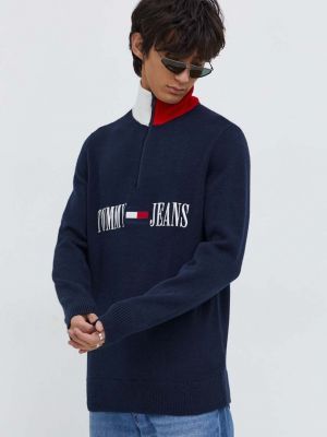 Pulover Tommy Jeans plava