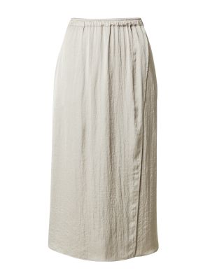 Midi sukňa American Vintage khaki