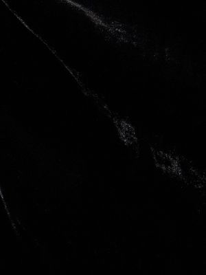 Asimetrično žametno dolgo krilo iz rebrastega žameta Rick Owens črna