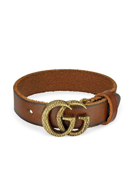 Manschett armband Gucci brun