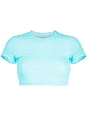 Tričko Alexander Wang modrá