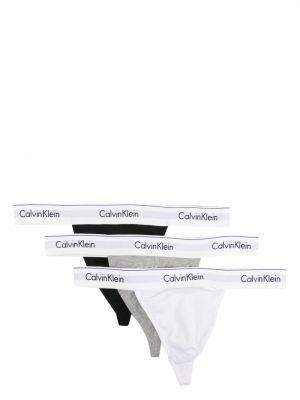 Прашки от джърси Calvin Klein бяло